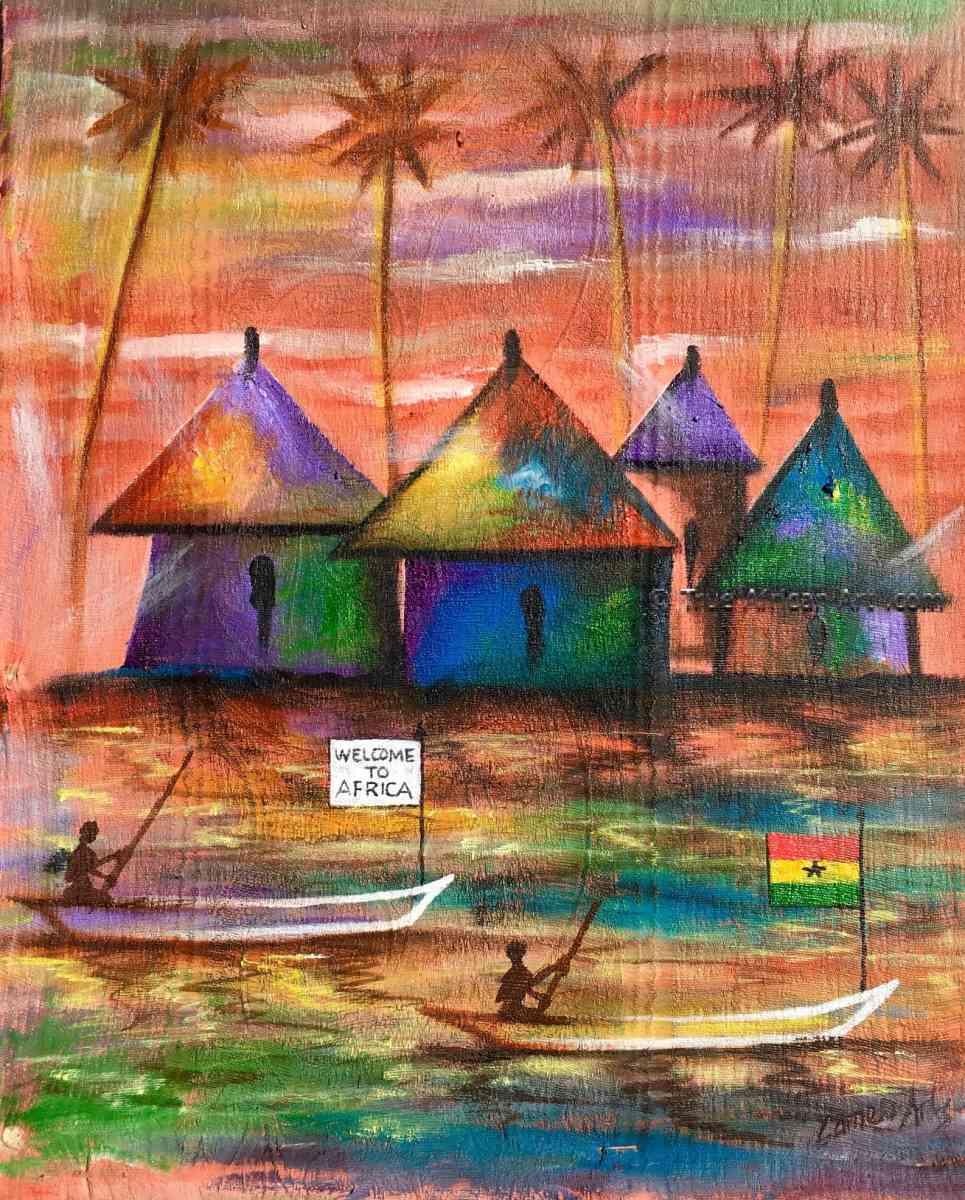 Francis Sampson  |  Ghana  |  Original for Sale only at True African Art .com