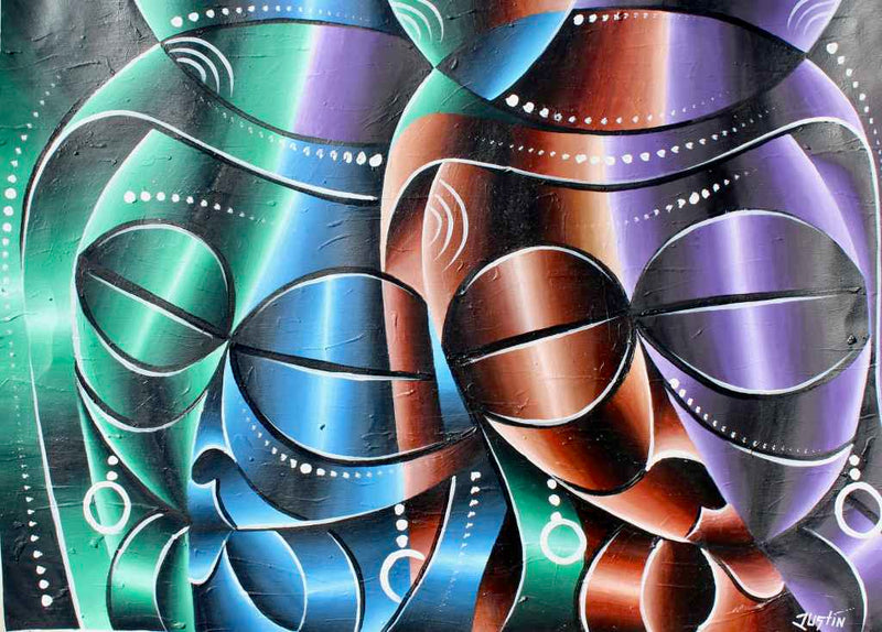 Justin Laryea | Ghana | Beauty of Women | Original, Available with a Frame