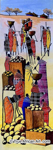 Martin Bulinya  |  Kenya  |  B-423  |  True African Art .com