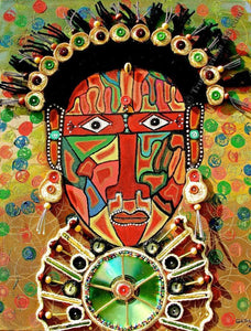 Gathinja  -  "Hypnotizing Child"  -  True African Art.com