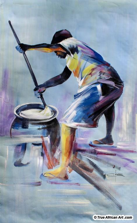 C-Kle | Ghana | "Rule Your World" | True African Art .com