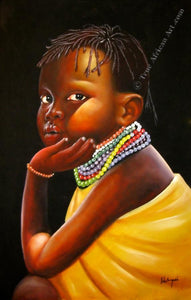 Chagwi   |  Kenya  |  "Whaft's Going On?"  |  Print  |  True African Art .com