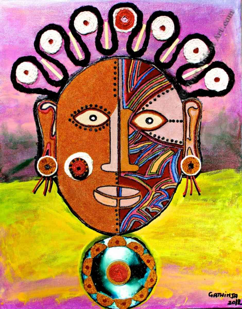 Gathinja  |  Kenya / USA |  Uso 3  |  Original  |  True African Art .com