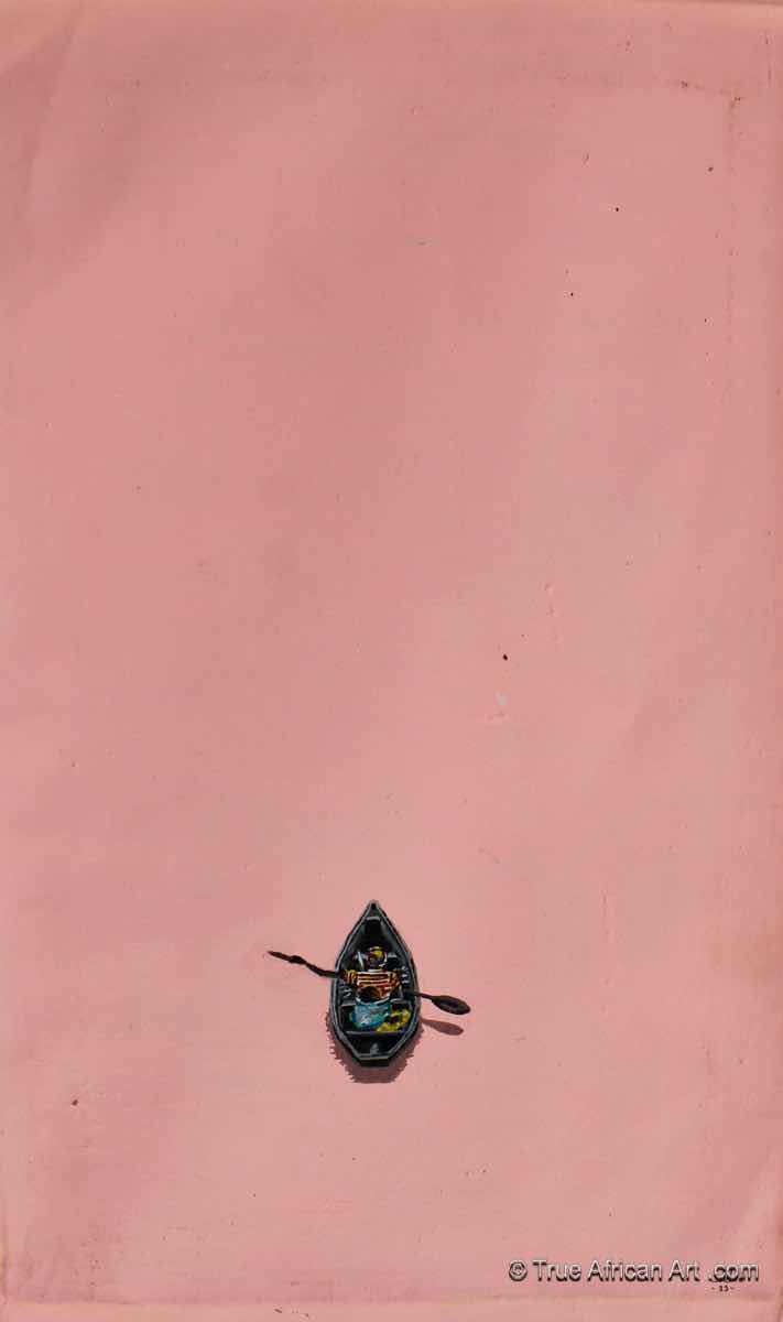 Seleman Kubwimana | Rwanda | Inside the Color Series - 104 | Hand Painted | Ships from New York | True African Art .com