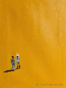 Seleman Kubwimana | Rwanda | Inside the Color - 29  | Hand Painted | True African Art .com