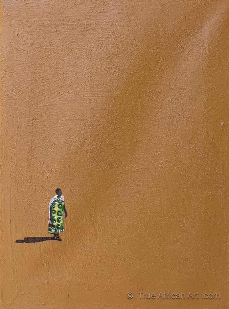 Seleman Kubwimana | Inside the Color - 68 | Hand Painted | Ships from Rwanda | True African Art .com