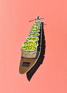 Seleman Kubwimana | Rwanda | Inside the Color Series -79  | Hand Painted | Ships from New York | True African Art .com