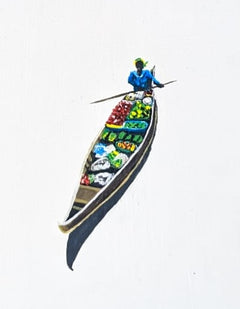 Seleman Kubwimana | Rwanda | Inside the Color Series - 81  | Hand Painted | Ships from New York | True African Art .com