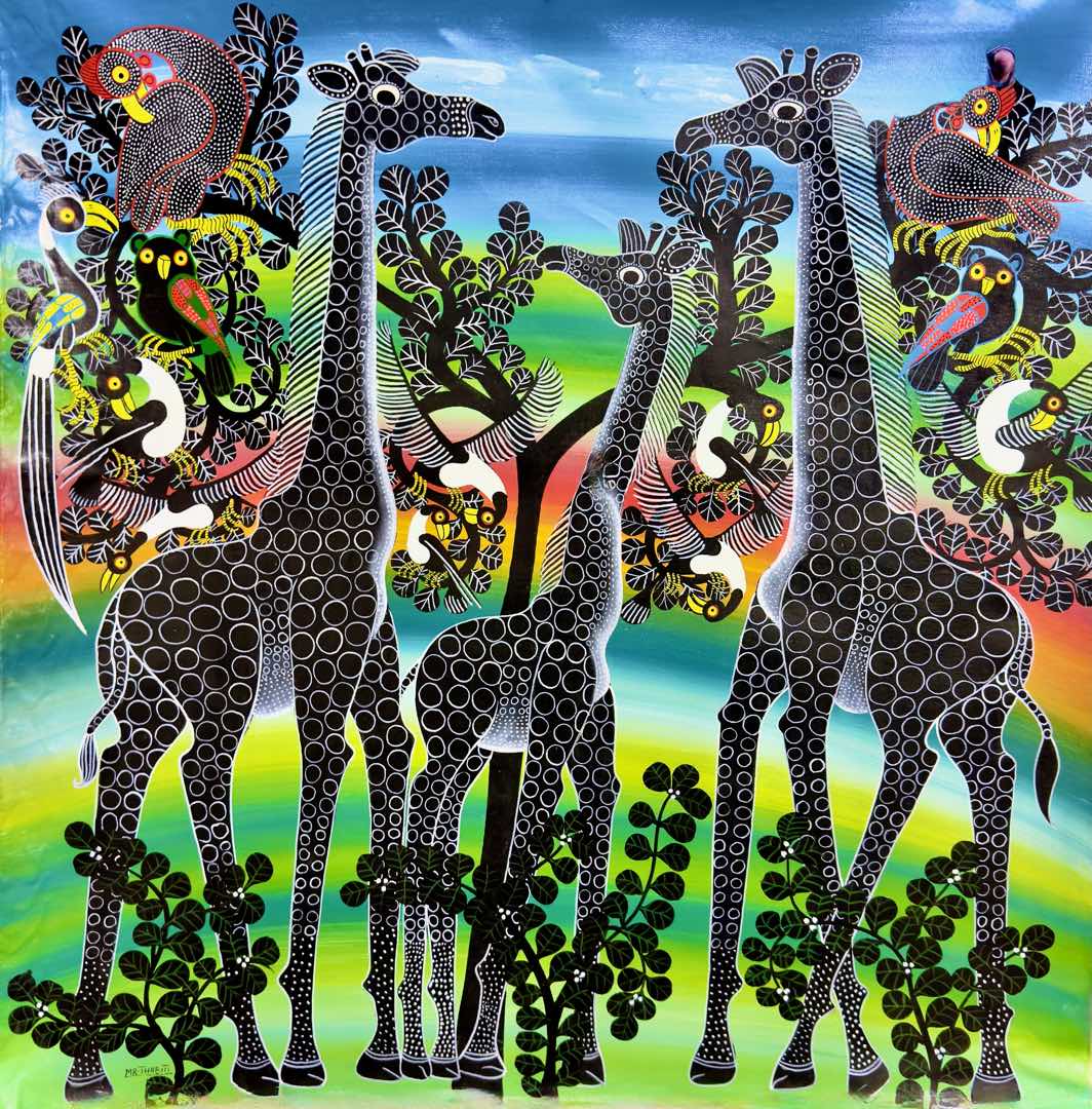 TT-100  |  Tanzania  |  Tingatinga Cooperative |  True African Art.com