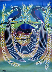 Tingatinga Art  |  Tanzania  |  TT-79  |  Hand Painted  |  True African Art .com