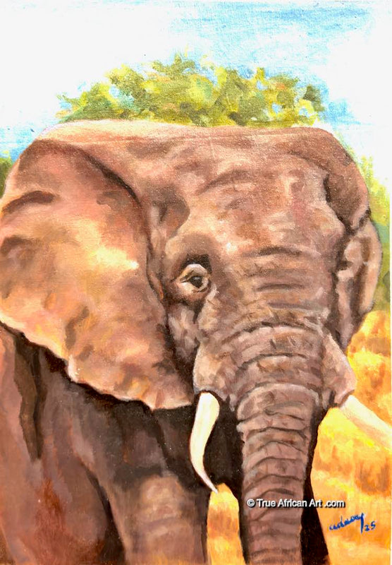 Adam Abdulai  |  Ghana |  "A Memory"  |  Original  |  True African Art .com