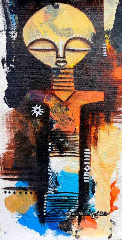 Appiah Ntiaw  |  Ghana  |  "All is One"  |  Original  |  True African Art .com