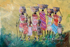 Martin Bulinya | Kenya | “B-582" | Original | True African Art .com