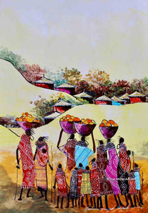 Martin Bulinya | Kenya | “B-587" | Original | True African Art .com