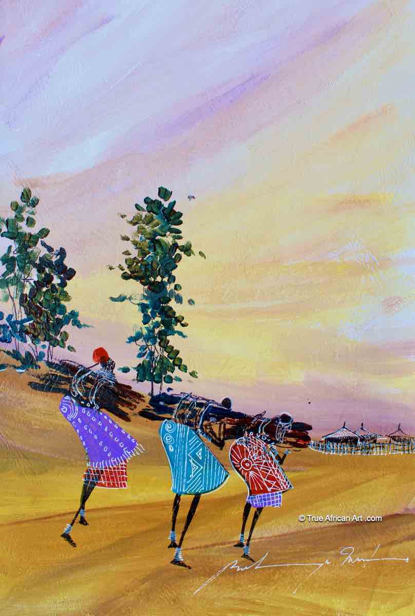 Martin Bulinya | Kenya | “B-624” | Original | True African Art .com
