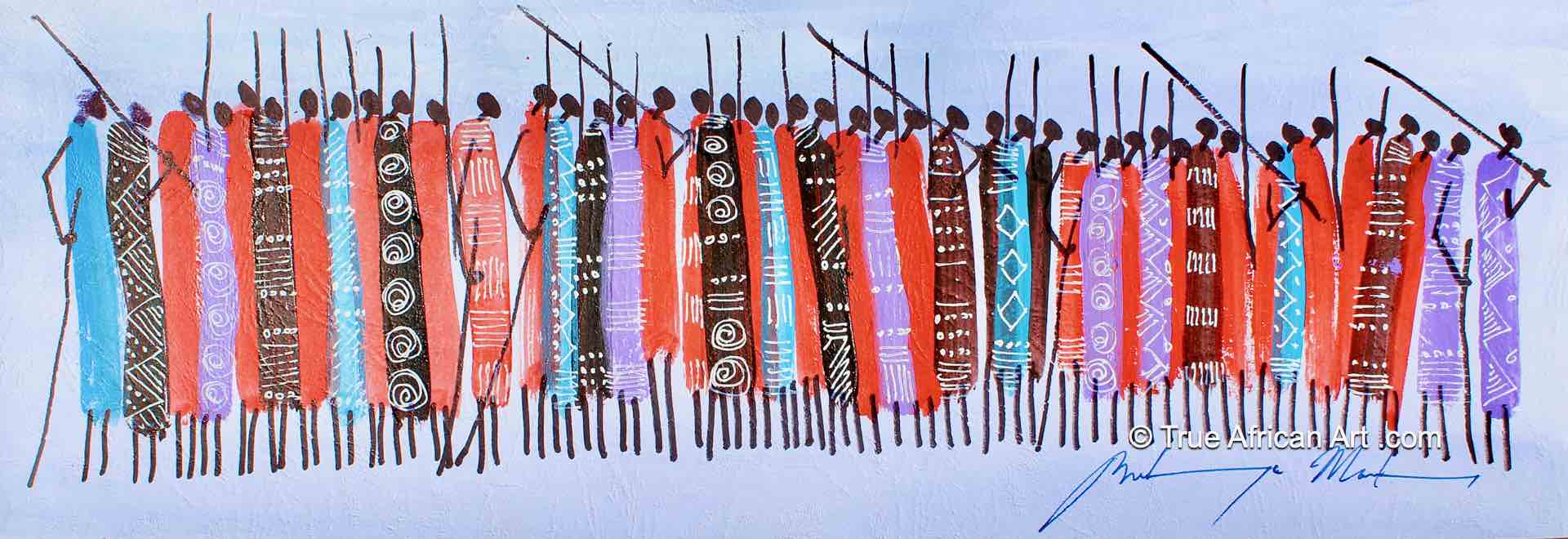 different maasai patterns, Jay Harsevoort