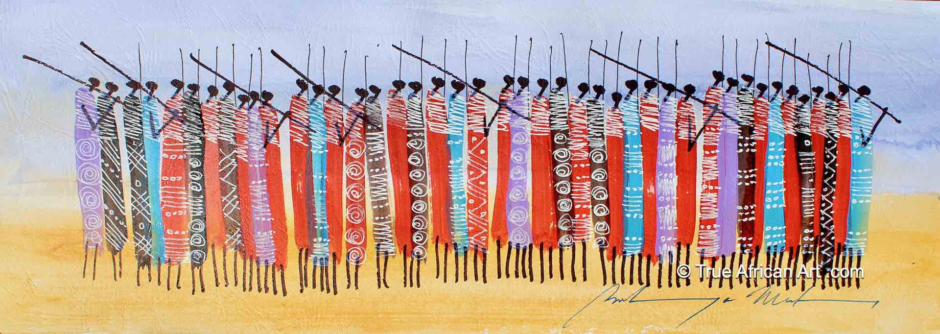 Martin Bulinya | Kenya | “B-643” | Original | True African Art .com