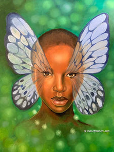 Abdul Badi  |  Brooklyn, New York  |  Butterfleyes  |  Print  |  True African Art .com