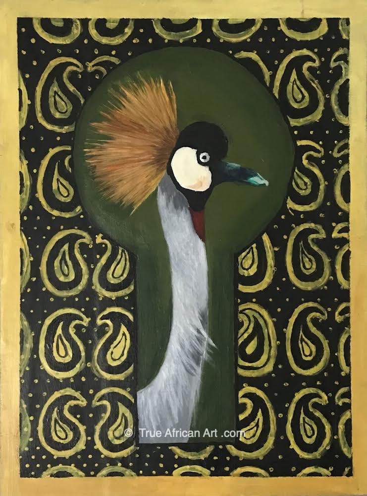 Jason Ninkhambazi  |  Tanzania  |  African Crowned Crane  |  Original 