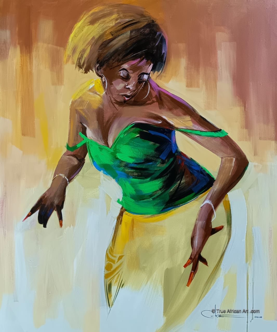 Music & Dancing African Paintings | True African Art – Stránka 5