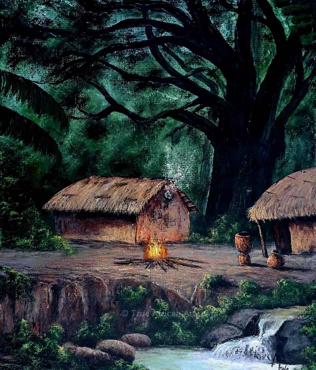 Large African Art Paintings for Sale | True African Art