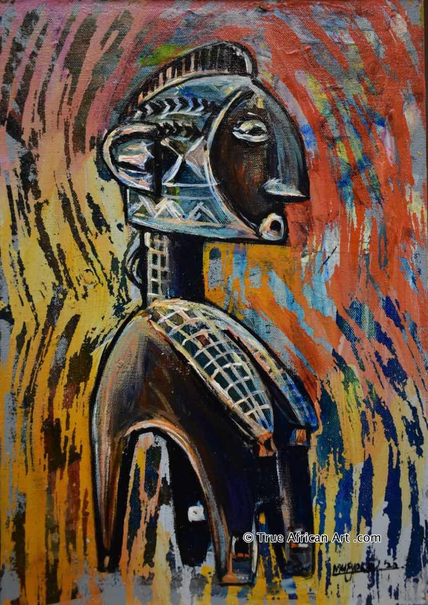 Martin Musyoka  |  Kenya  |  "Coolio" |  Original  |  True African Art .com