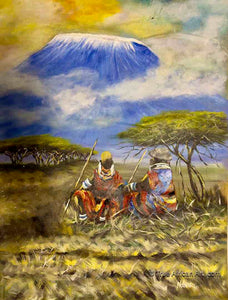 John Ndambo | Kenya | N-236  | Original | True African Art .com