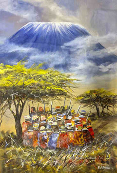 John Ndambo | Kenya | N-241  | Original | True African Art .com