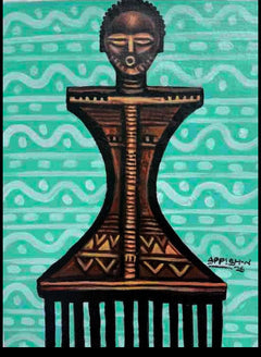Appiah Ntiaw  |  Ghana |  "One Pick"  |  Original  |  True African Art  com