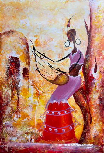 Willie Wamuti  |  Kenya  |  Practicing  |  Original  |  True African Art .com