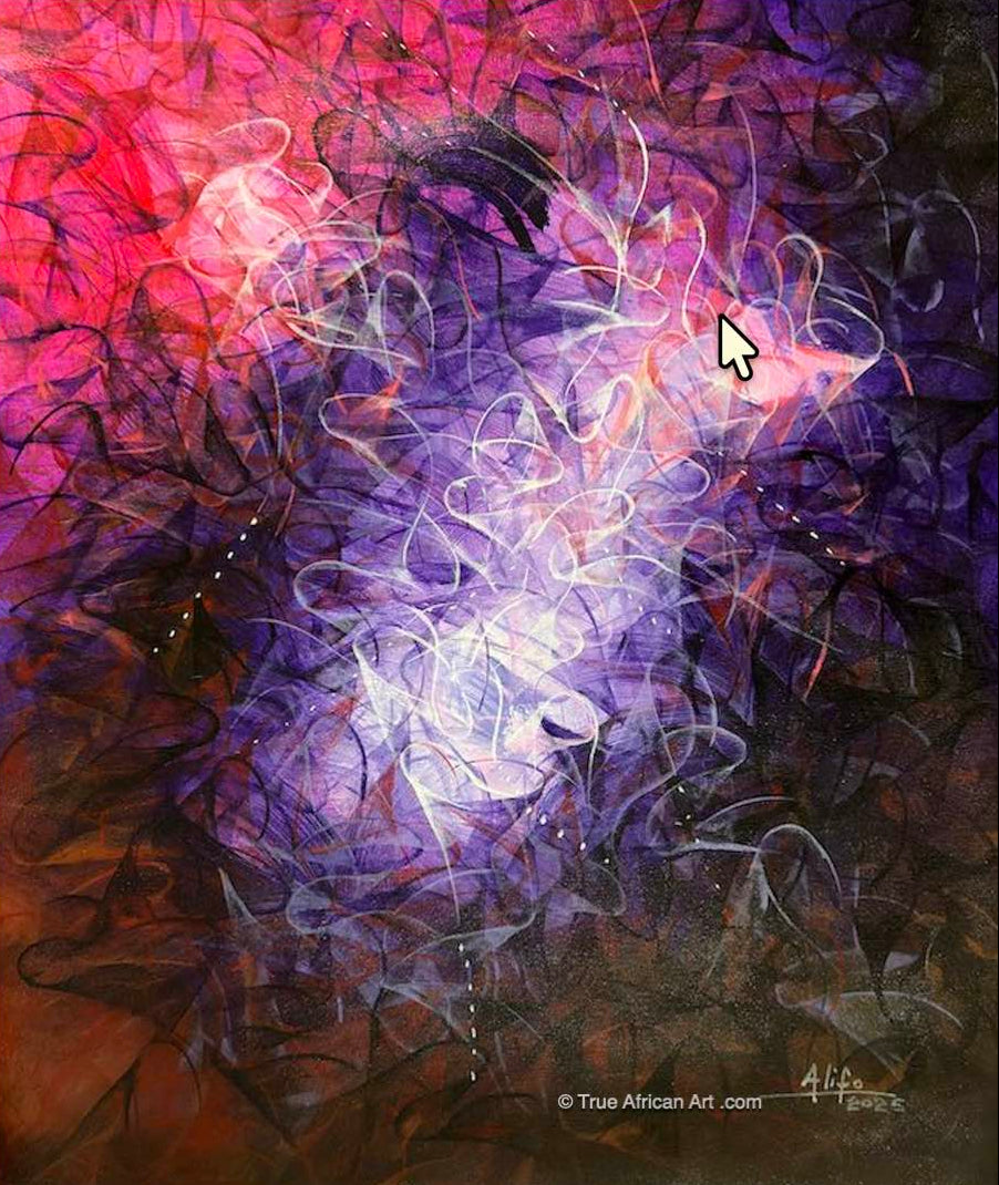 Seth Alifo  |  Ghana  |  Sight 6  |  Original  |  True African Art .com