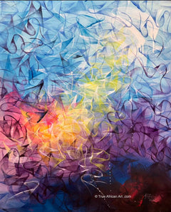 Seth Alifo |  Ghana |  Sight - 7  |  Original  |  True African Art .com