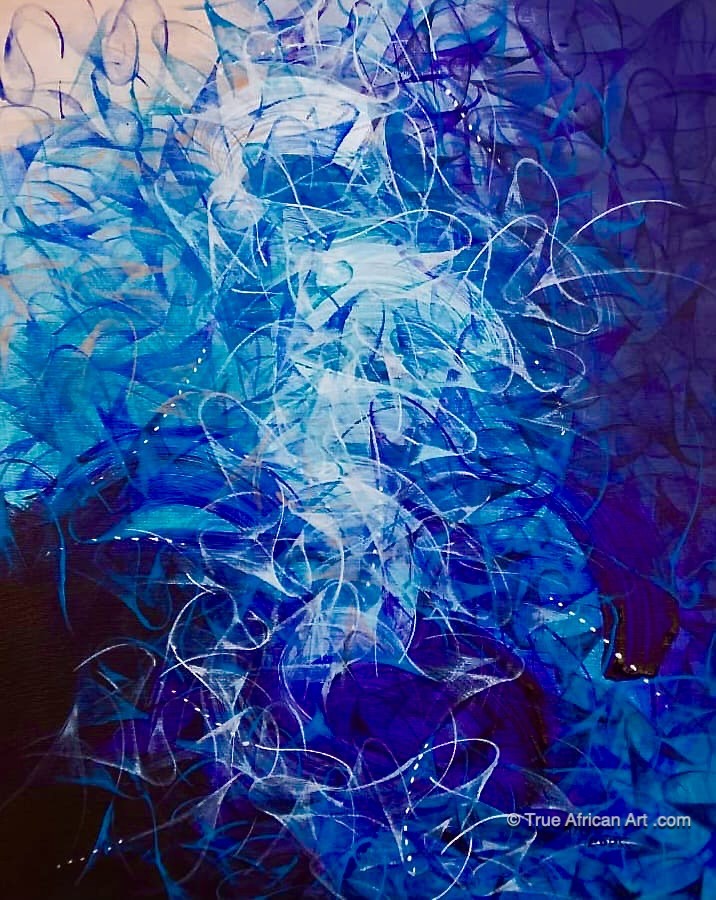 Seth Alifo  |  Ghana  |  Sight 9  |  Original  |  True African Art .com