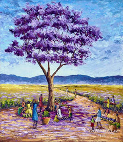 Charles Levison  |  Malawi  |  "Some Shade"  |  Original  |  True African Art