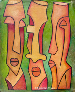 Elisha Ongere  |  Kenya  |  The Three Wisemen  |  Print  |  True African Art .com