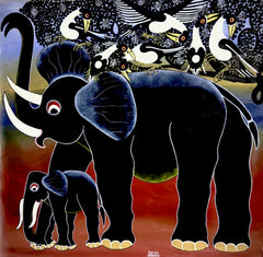 Original Tingatinga |  TT-102  |  Tanzania  |  True African Art .com