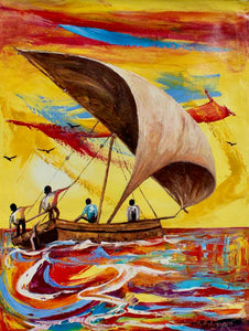 Tingatinga Art | Tanzania's Cooperative Society | TT-93 | Hand Painted | True African Art .com