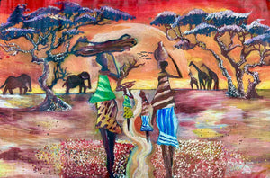 David Masika  |  Uganda  |  We are Women  |  Oriiginal  |  True African Art .com