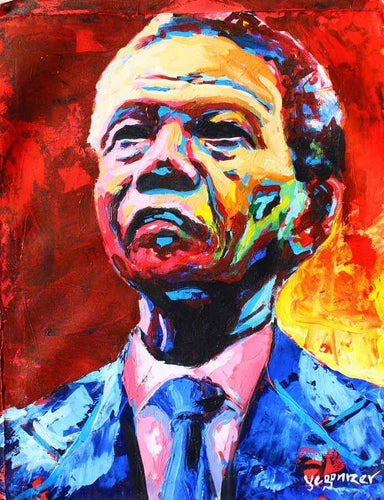 Evans Yegonizer Yegon  |  Kenya  |  
Nelson Mandela - 3   |  Print  |  True African Art .com