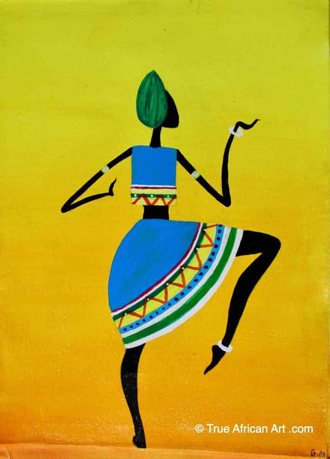 Rhada Malik | Sudan | "R-1" | Original | True African Art .com