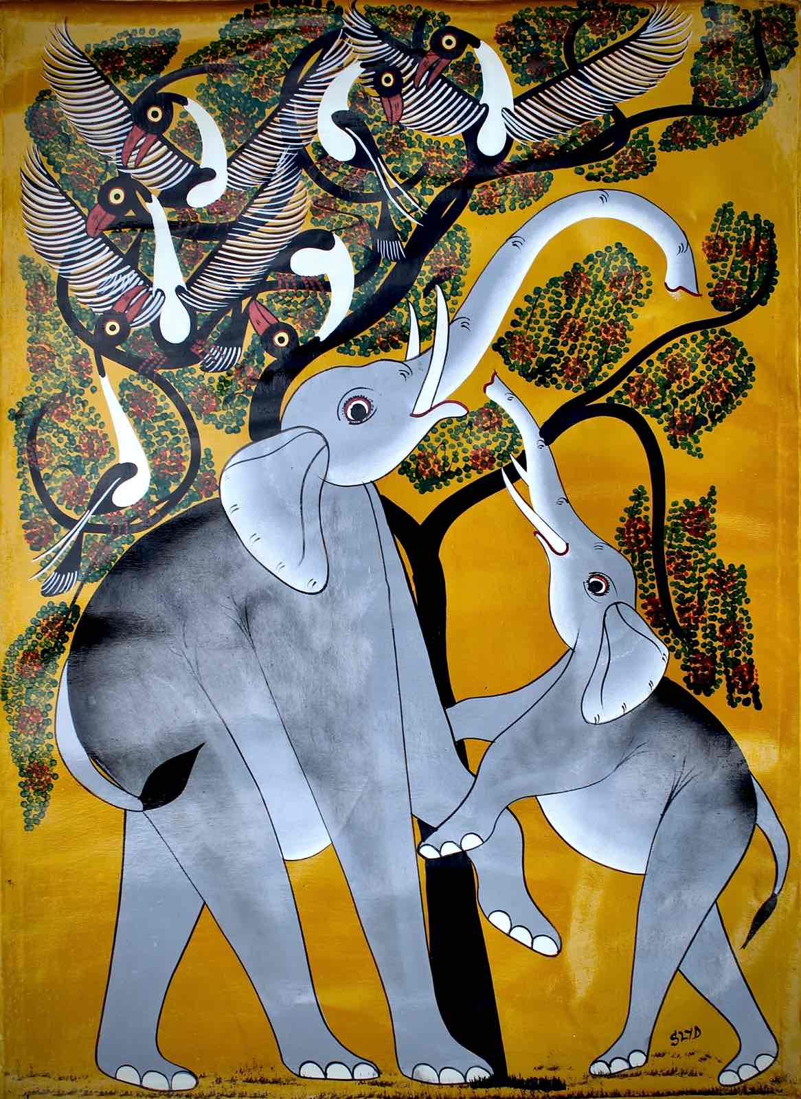 Tingatinga African Art Paintings for Sale Online | From Tanzania