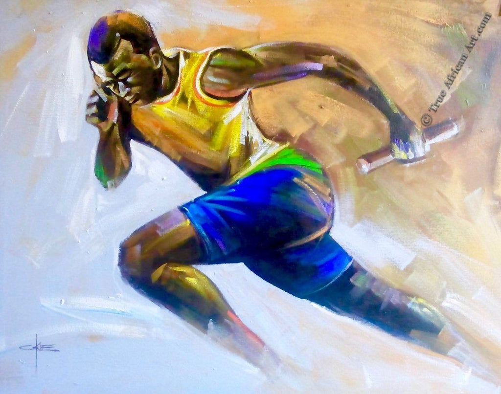 C-Kle  |  Ghana  |  "Always a Victory  |  Original  |  True African Art .com