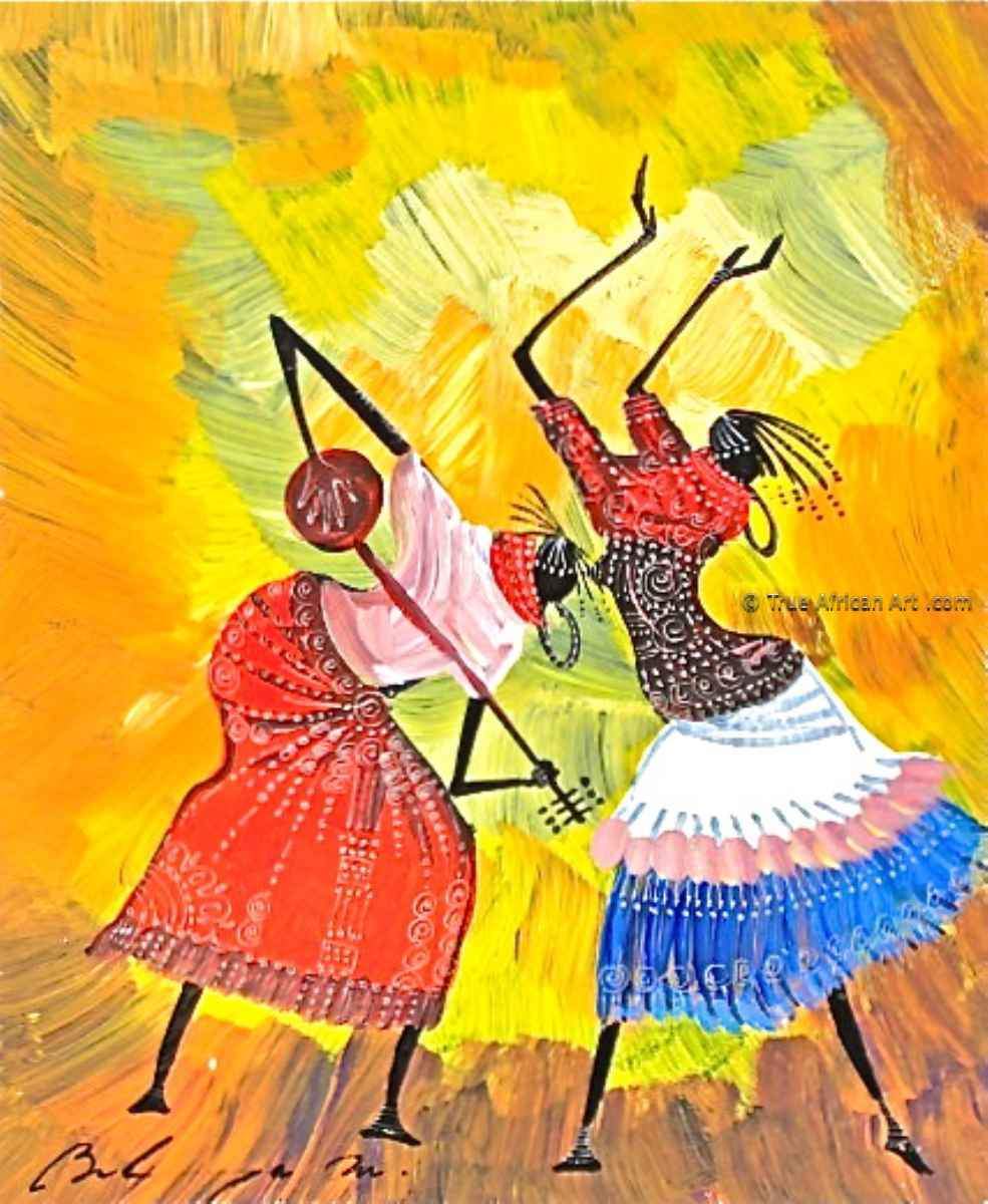 Martin Bulinya  |  Kenya  |  B-110  |  Print  |  True African Art .com