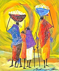 Martin Bulinya  |  Kenya  |  B-123  |  <br> Print  |  True African Art .com