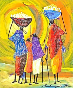 Martin Bulinya  |  Kenya  |  B-123  |  Print  |  True African Art .com