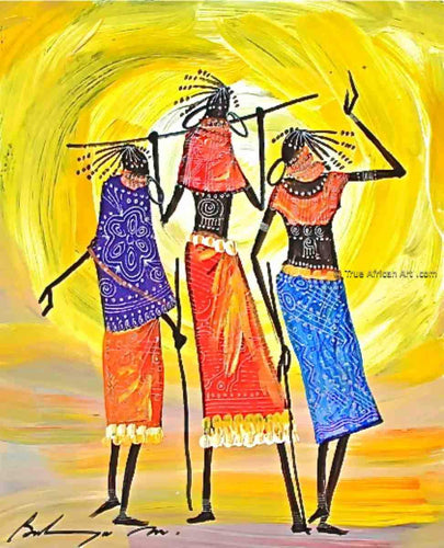 Martin Bulinya  |  Kenya  |  B-127  |  Print  |  True African Art .com