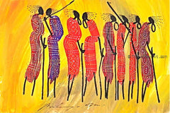 Martin Bulinya  |  Kenya  |  B-138  |  Print  |  True African Art .com
