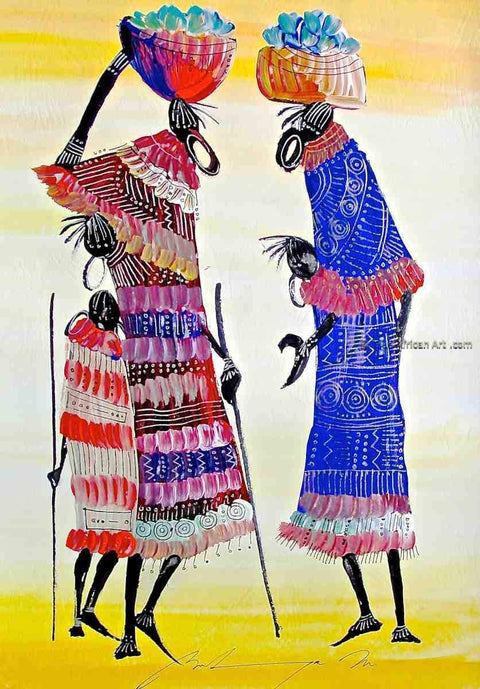 Martin Bulinya  |  Kenya  |  B-217  |  Print  |  True African Art .com