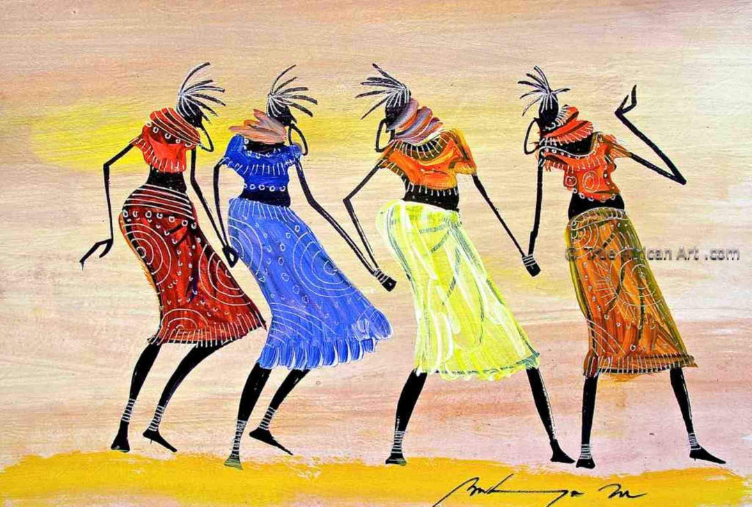 Martin Bulinya  |  Kenya  |  B-249  |  Print  |  True African Art .com