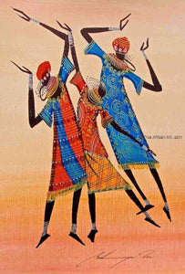Martin Bulinya  |  Kenya  |  B-256  |  Print  |  True African Art .com